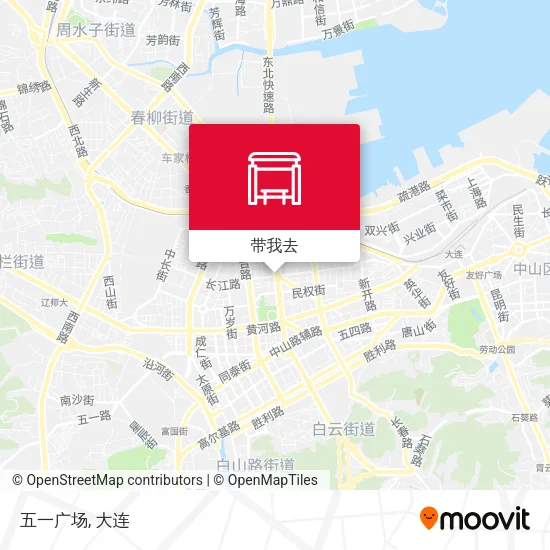 五一广场地图