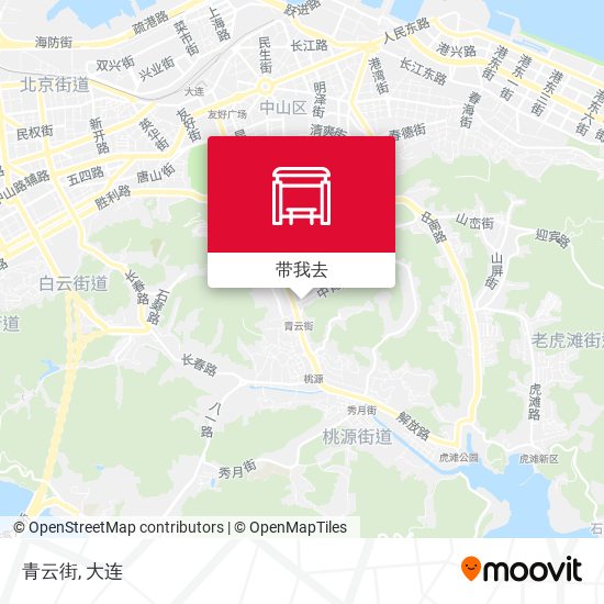 青云街地图