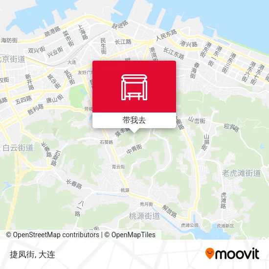 捷凤街地图
