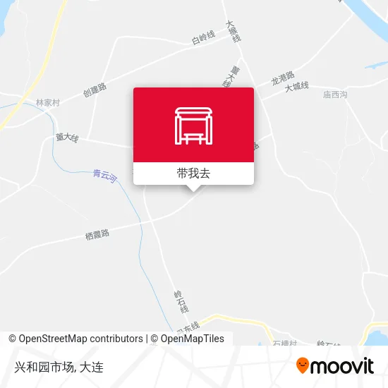 兴和园市场地图