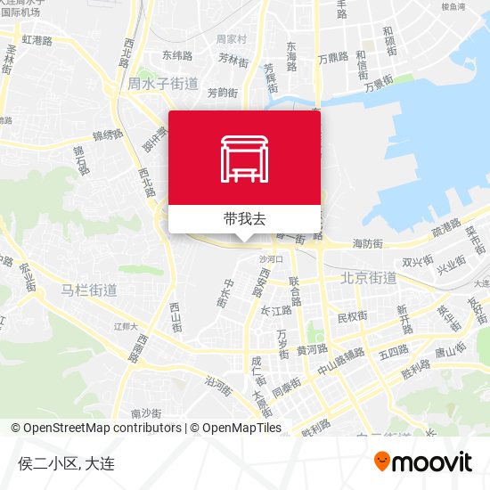 侯二小区地图