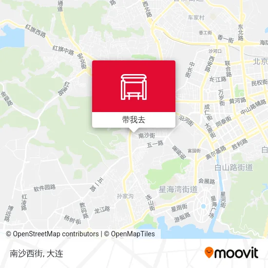 南沙西街地图