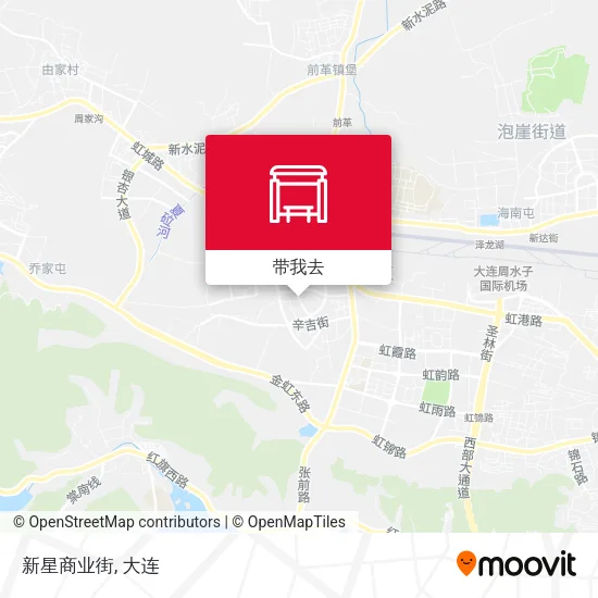 新星商业街地图