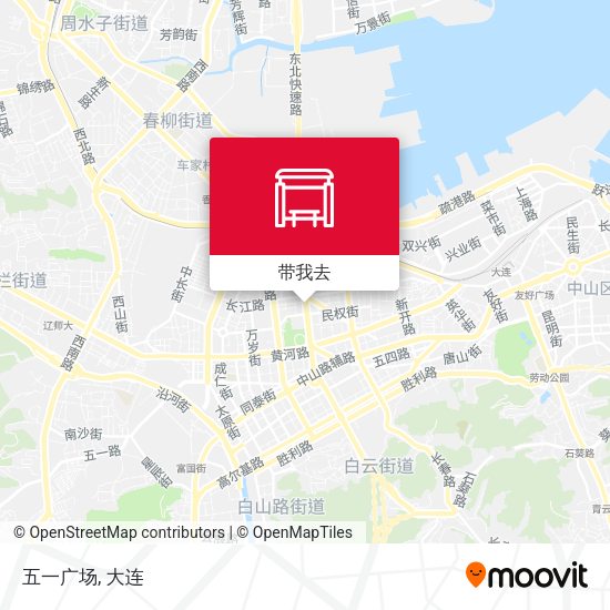 五一广场地图