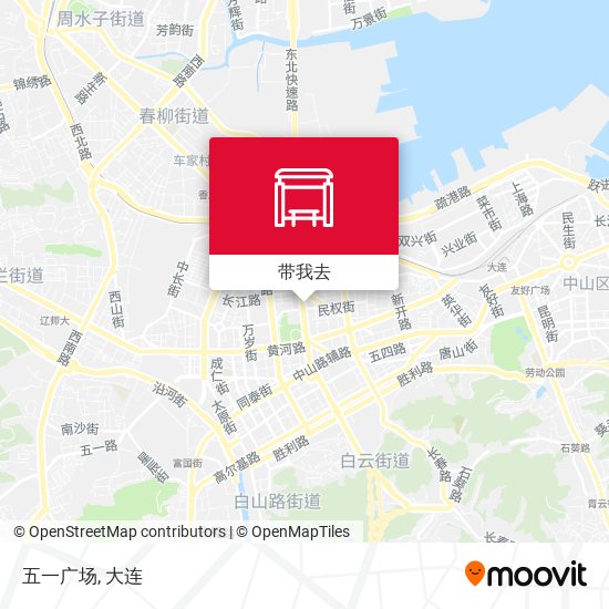 五一广场地图