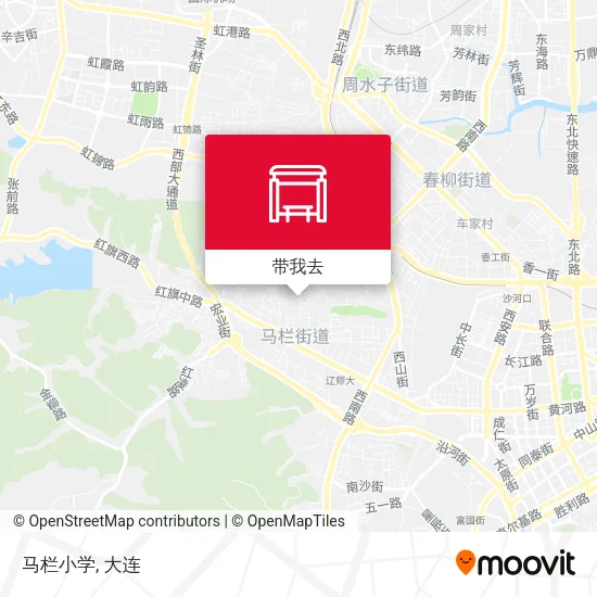 马栏小学地图