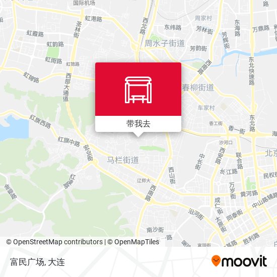 富民广场地图