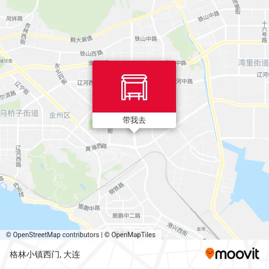 格林小镇西门地图