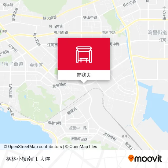 格林小镇南门地图