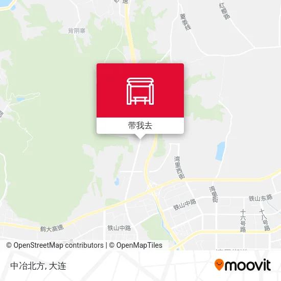 中冶北方地图