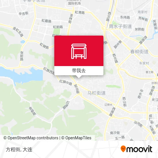方程街地图