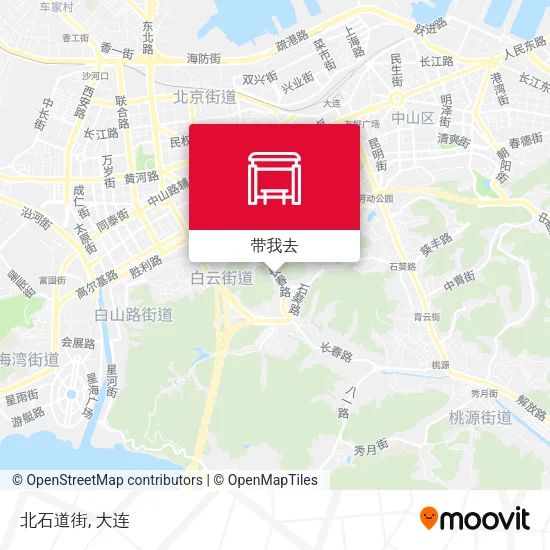 北石道街地图