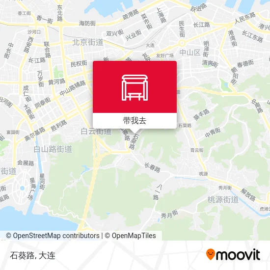 石葵路地图