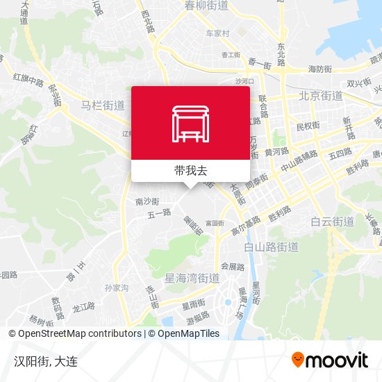 汉阳街地图