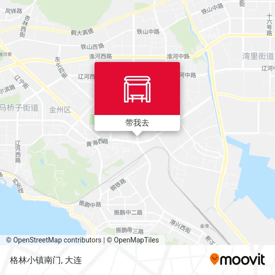 格林小镇南门地图