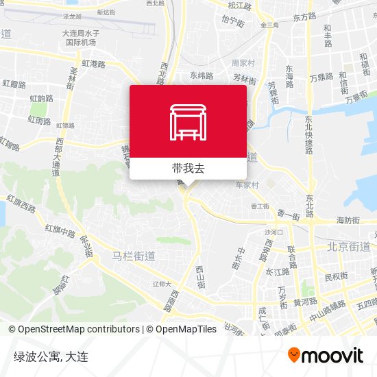 绿波公寓地图