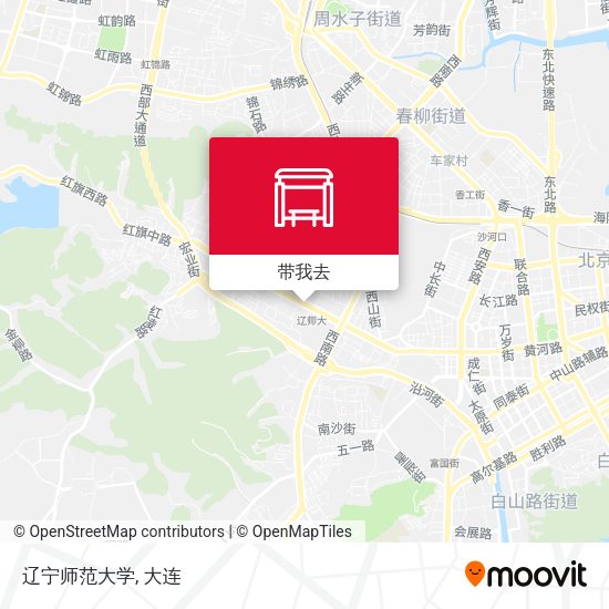 辽宁师范大学地图