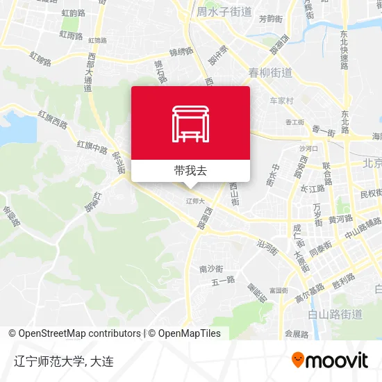 辽宁师范大学地图