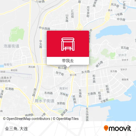 金三角地图