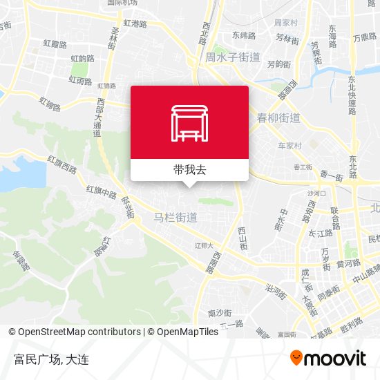 富民广场地图