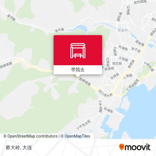 蔡大岭地图