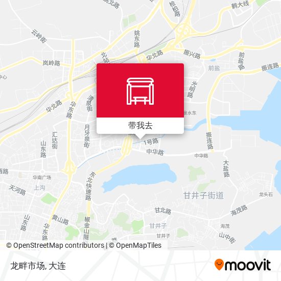 龙畔市场地图