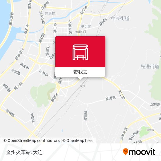 金州火车站地图