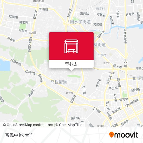 富民中路地图