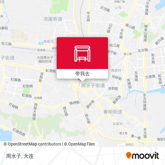 周水子地图