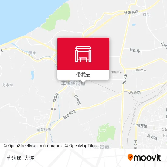 革镇堡地图