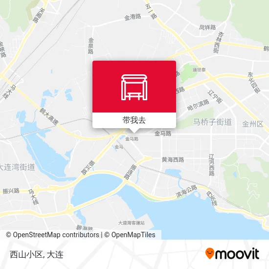 西山小区地图