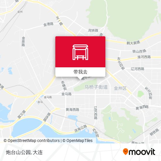 炮台山公园地图