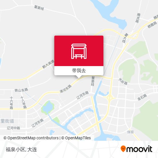 福泉小区地图