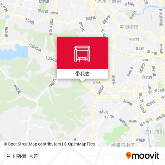 兰玉南街地图