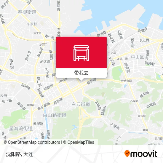 沈阳路地图