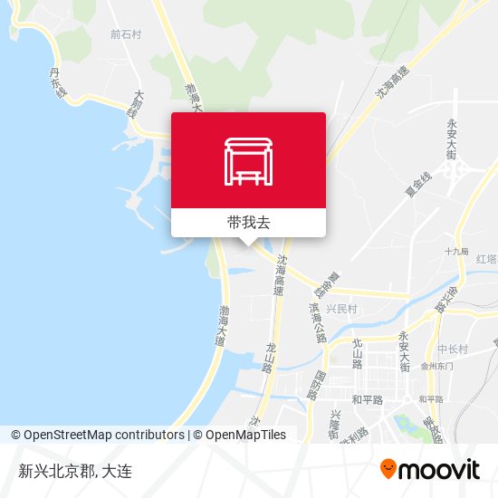 新兴北京郡地图