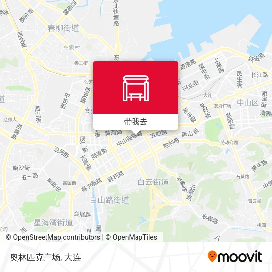 奥林匹克广场地图