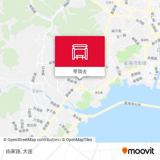 由家路地图