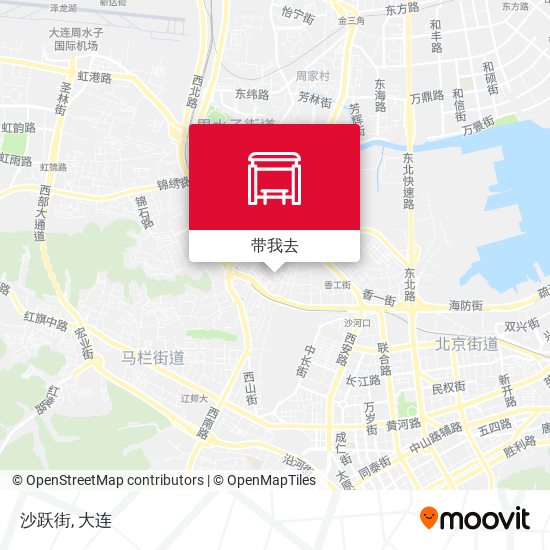 沙跃街地图