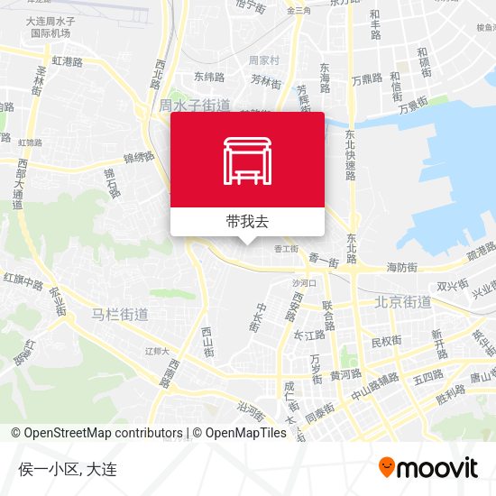 侯一小区地图