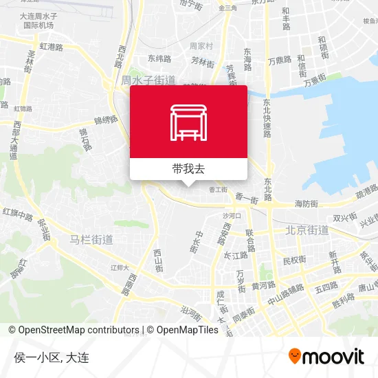 侯一小区地图