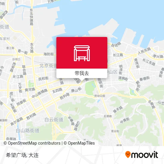 希望广场地图