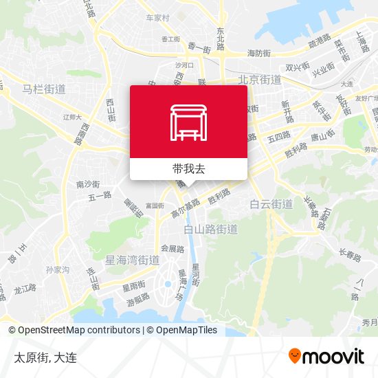 太原街地图