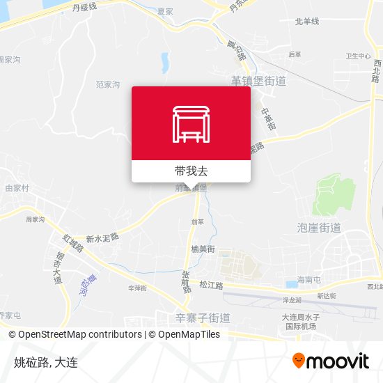姚砬路地图