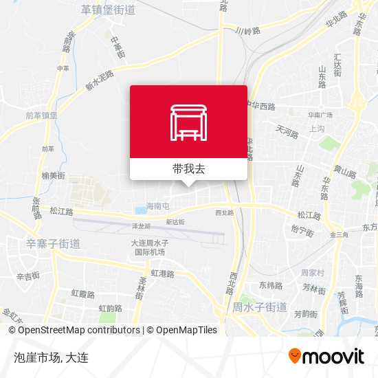 泡崖市场地图