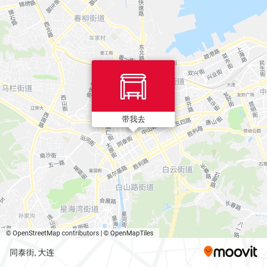 同泰街地图