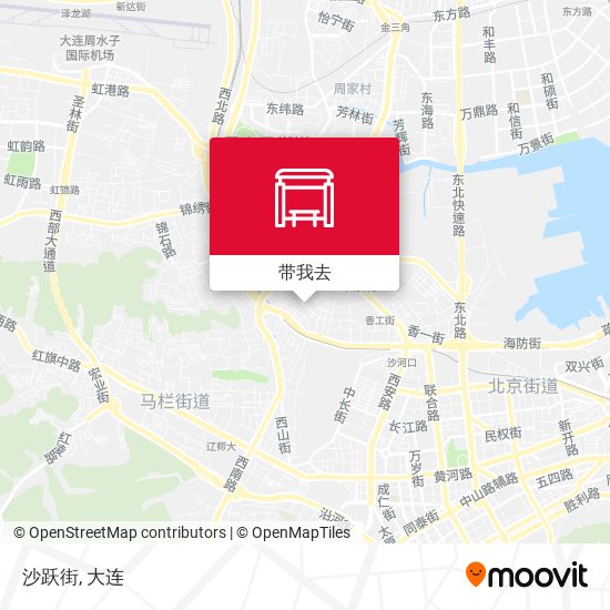 沙跃街地图