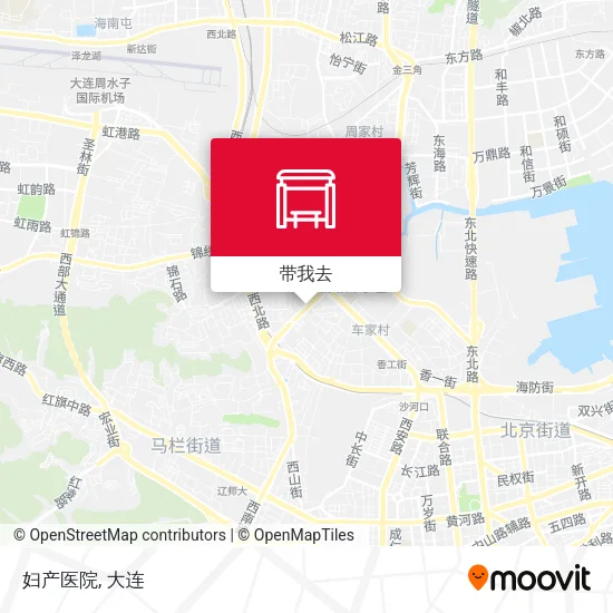 妇产医院地图