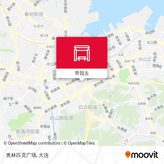 奥林匹克广场地图