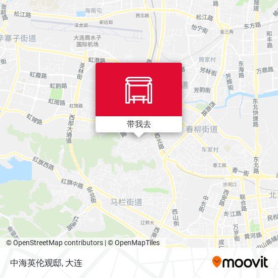 中海英伦观邸地图